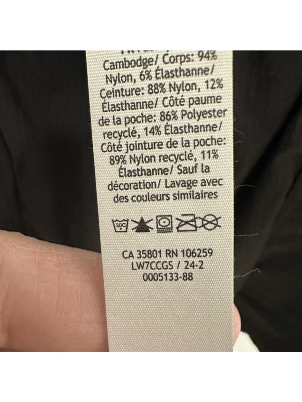 Lululemon Dance Studio High-Rise Short 3.5" Black 6 athletic gym workout lounge - Picture 10 of 10